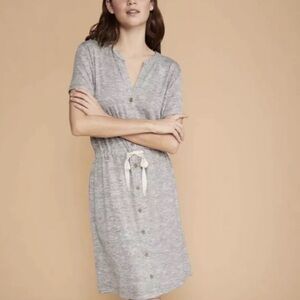 LOFT Lou & Grey Brushmarl Shirtdress